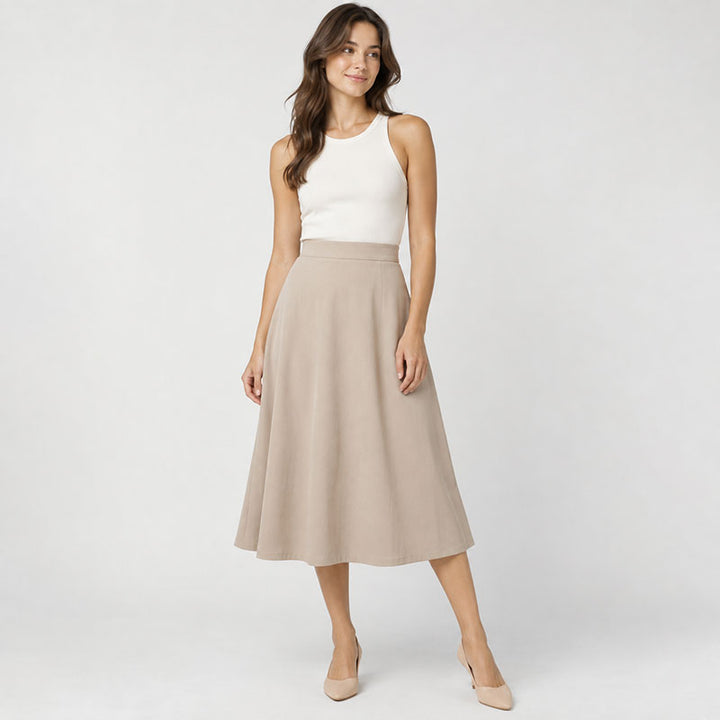 Rosie A-Line Midi Skirt